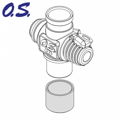 O.S.Engine - Förgasarhus 22E(B)# - O.S.Engine