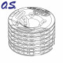 O.S.Engine - Kyltopp SPEED R2104 - O.S.Engine