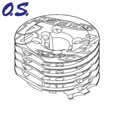 O.S.Engine - Kyltopp SPEED T1204 - O.S.Engine