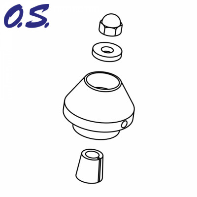 O.S.Engine - Svänghjul No.2J (21XM)# - O.S.Engine