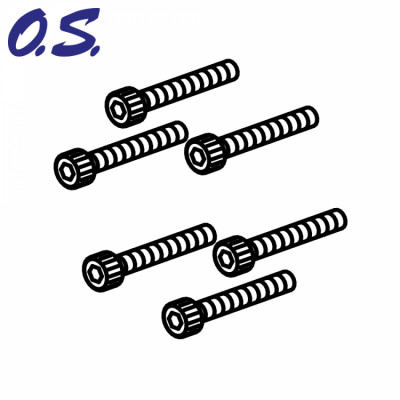O.S.Engine - Insexskruv M2.6x12mm (10)# - O.S.Engine