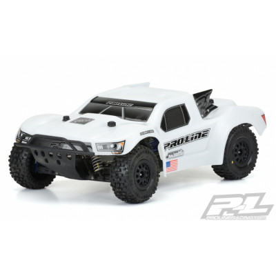 PRO-LINE RACING - Kaross Flo-Tek Fusion SC Vit (Klippt) - PRO-LINE RACING