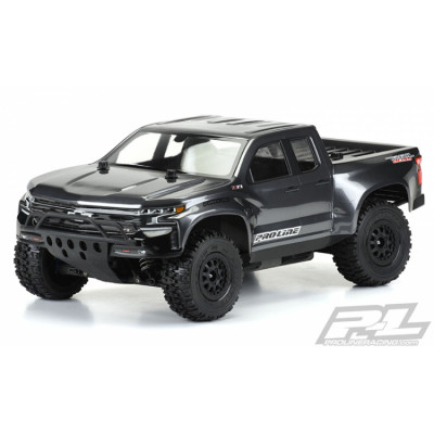 PRO-LINE RACING - Kaross 2019 Chevy Silverado Z71 Trail Boss SC Omålad - PRO-LINE RACING