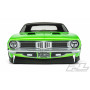 Kaross 1972 Plymouth Barracuda (Omålad) Slash 2WD Drag Car-PRO-LINE RACING-3550-00
