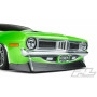 Kaross 1972 Plymouth Barracuda (Omålad) Slash 2WD Drag Car-PRO-LINE RACING-3550-00