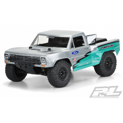 PRO-LINE RACING - 1967 Ford F-100 Race Truck Omålad Klippt Slash - PRO-LINE RACING