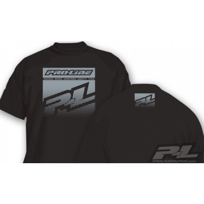 PRO-LINE RACING - PL Half Tone Svart T-Shirt (XL) - PRO-LINE RACING