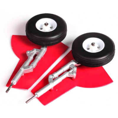 ROC HOBBY - Landställsben med hjul och luckor Critical Mass 1par - ROC HOBBY