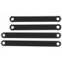 RPM - Camberstag HD Set Svart Rustler, Stampede - 2WD - RPM