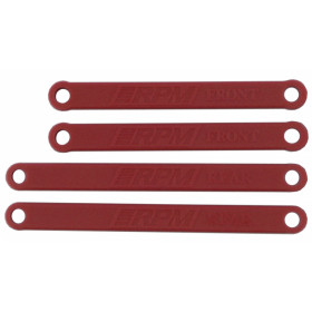 RPM - Camberstag HD Set Röd Rustler, Stampede - 2WD - RPM