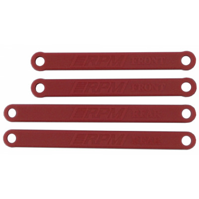 RPM - Camberstag HD Set Röd Rustler, Stampede - 2WD - RPM