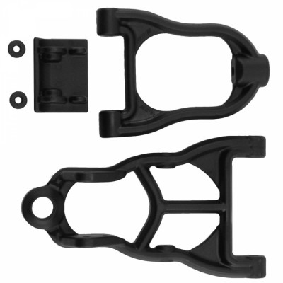 RPM - Bärarmar Fram Svart HPI Baja 5B/5T/5SC - RPM