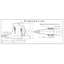 FA-180B 29,1cc 4-takts Metanolmotor-SAITO-