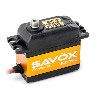 SAVÖX - SB-2272MG Servo 7Kg 0,032s HV Alu Brushless Metalldrev - SAVÖX