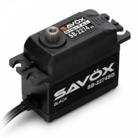 SAVÖX - SB-2274SG Servo 25Kg 0,08s HV Brushless Black 1/8 Buggy* - SAVÖX