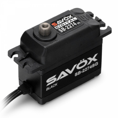 SAVÖX - SB-2274SG Servo 25Kg 0,08s HV Brushless Black 1/8 Buggy* - SAVÖX