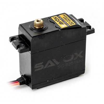 SAVÖX - SC-0251MG Servo 16Kg 0,18s Metalldrev - SAVÖX