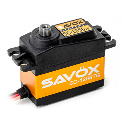 SAVÖX - SC-1256TG Servo 20Kg 0,15s Alu Coreless Titandrev - SAVÖX