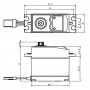SG-0351 Servo 4,1Kg 0,17s-SAVÖX-SG-0351