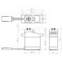 SH-0254 Servo 3,9Kg 0,13s Aluminium Mikro-SAVÖX-SH-0254
