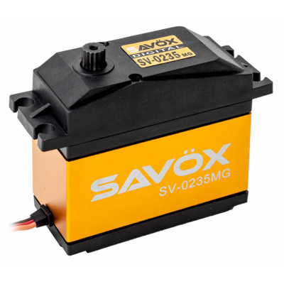 SAVÖX - SV-0235MG Servo 35Kg 0,15s HV Alu Metalldrev Giant - SAVÖX