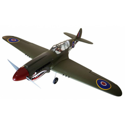 SEAGULL - P-40N Warhawk Shark 38-61cc Gas med el landställ - SEAGULL
