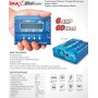 SkyRC B6 Miniladdare 60W 6A 1-6S 12VDC-SKYRC-SK-100084-02