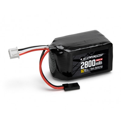SUNPADOW - Mottagarbatteri Li-Po 7,4V 2800mAh 5C - SUNPADOW