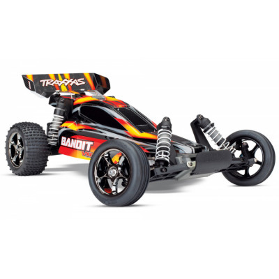 TRAXXAS - Bandit VXL 2WD 1/10 RTR TQi TSM Röd - Utan Batt/Ladd* UTGÅTT - TRAXXAS