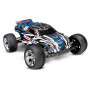 TRAXXAS - Rustler 2WD 1/10 RTR TQ Blå - Med Batteri/Laddare - TRAXXAS