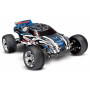 TRAXXAS - Rustler 2WD 1/10 RTR TQ Blå - Utan Batt/Laddare - TRAXXAS