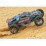 Radiostyrd bil Rustler VXL 2WD 1/10 RTR TQi TSM OrangeX - utan Batt/Ladd-TRAXXAS-37076-4-ORNGX