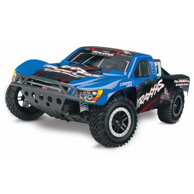 Radiostyrd bil TRAXXAS - Nitro Slash 2WD TQi RTR TSM Blå - TRAXXAS