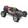 Radiostyrd bil TRAXXAS - Nitro Rustler TRX2.5 RTR TQi TSM Blå - TRAXXAS