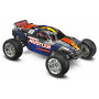 TRAXXAS - Nitro Rustler TRX2.5 RTR TQi TSM Silver/Blå* - TRAXXAS