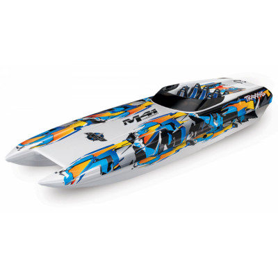 TRAXXAS - DCB M41 Katamaran BL TQi TSM - Utan Batt/Laddare Orange - TRAXXAS