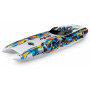 TRAXXAS - DCB M41 Katamaran BL TQi TSM - Utan Batt/Laddare Orange - TRAXXAS