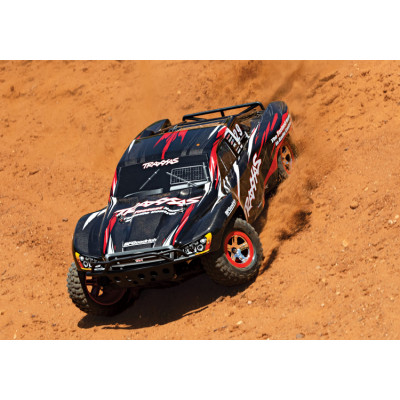 Radiostyrd bil Slash 2WD 1/10 RTR TQ Svart med Batteri & Laddare-TRAXXAS-58034-1MIKE