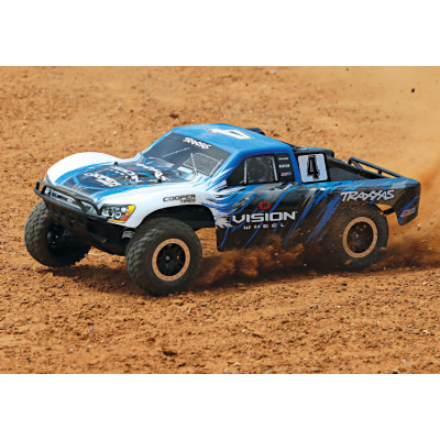 Radiostyrd bil Slash 2WD 1/10 RTR TQ Vision med Batteri & Laddare-TRAXXAS-58034-1VISN