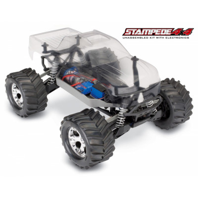 Fjärrstyrd bil TRAXXAS - Stampede 4x4 1/10 Byggsats med Elektronik, utan Batt/Laddare - TRAXXAS