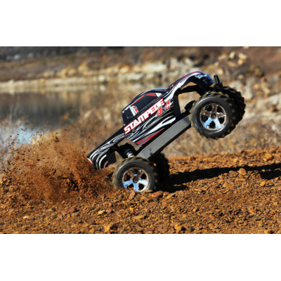 Radiostyrd bil Stampede 4x4 1/10 RTR TQ Svart - Med Batt/Laddare-TRAXXAS-67054-1BLK
