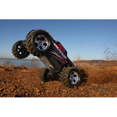 Radiostyrd bil Stampede 4x4 1/10 RTR TQ Silver - Med Batt/Laddare-TRAXXAS-67054-1SLVR