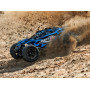 Radiostyrd bil Rustler 4x4 XL-5 1/10 RTR TQ med Batteri & Laddare Blå-TRAXXAS-67064-1BLUE