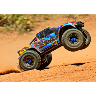 Radiostyrd bil Maxx 4x4 1/10 RTR TQi Borstlös TSM Rock`N Roll-TRAXXAS-89076-4-RNR