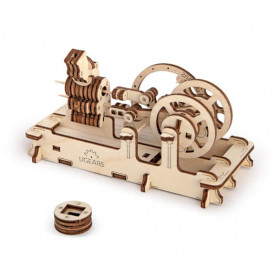 Ugears Pneumatisk ångmaskin motor UGEARS Models - Ugears Pneumatic Engine - UGEARS Models