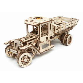 Ugears Lastbil med flak UGM-11 UGEARS Models - Ugears Truck UGM-11 - UGEARS Models