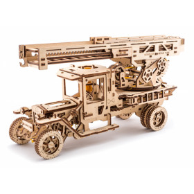 Ugears Brandbil med stege UGEARS Models - Ugears Fire Ladder - UGEARS Models