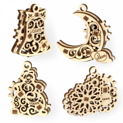 UGEARS Models - Ugears U-Fidget Gearsmas - UGEARS Models