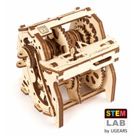 Ugears Växellåda Stem Lab UGEARS Models - Ugears Gearbox STEM LAB - UGEARS Models