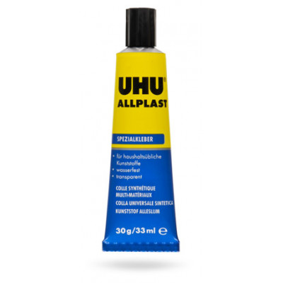 UHU - UHU Allplast Tub 33ml Blister - UHU